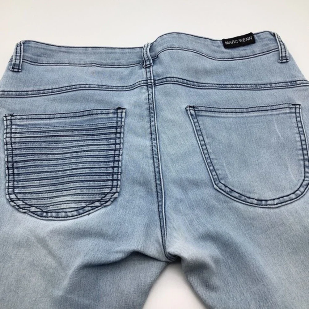 Marc Wenn Mens Denim Jeans Light Wash Size‎ 30